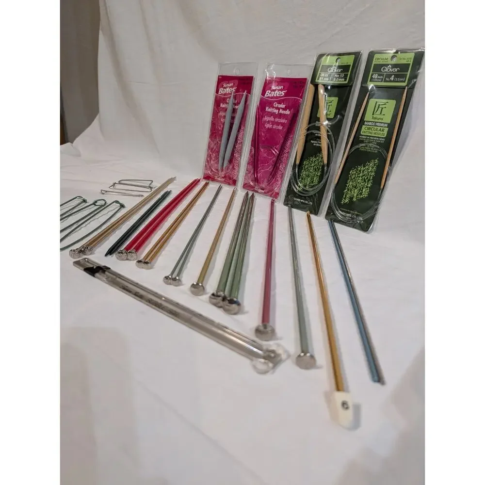 Boye & Susan Bates Vintage Crochet And Knitting Needles Multiple Sizes